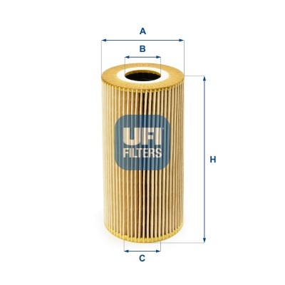3x ✅Fits UFI 25.095.00 Oil filter 25.095.00 Oil filter, cartridge fi ⭐UK Seller⭐