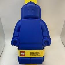 LEGO Minifigure Stampo per Torte in Silicone Blu #6153620 Teglia da Forno
