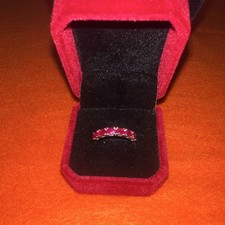 925 Rose Gold toned Sterling Silver Genuine R...