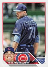 2023 Topps Series One Baseball Card #40 Keegan Thompson Pitcher Chicago Cubs