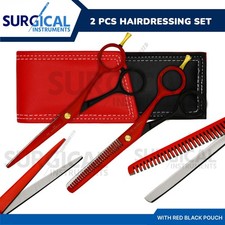 Professional Barber Shears Set Hair Cutting Thinning Scissors Hairdressing R  B