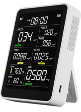 9-in-1 Professional Indoor Air Quality Monitor Indoor Portable PM2.5/PM10/CO2