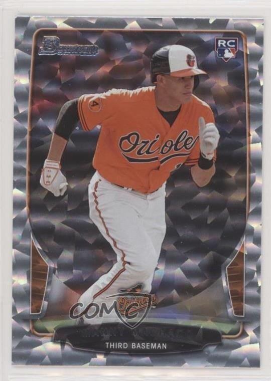 2013 Bowman Draft Silver Ice Manny Machado #4 9a7