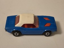 Vintage Matchbox Dodge Challenger blau #1 Die...