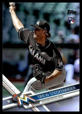 Drew Steckenrider Miami Marlins 2017 Topps Update Rainbow #US29