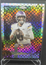 Topps 2025 Chrome J.J. McCarthy #F15-13 Checkerboard Minnesota Vikings