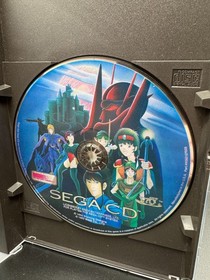 Vay (Sega CD 1994) - CD, Manual, Case - NO MAP or card  Working Designs Rare RPG