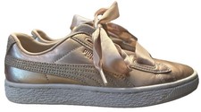 Puma Basket Heart Lux Jr Athletic Shoe Sneakers 365993-02 Size 5Y