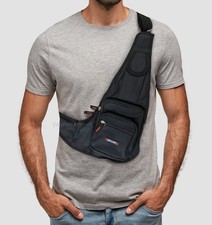 Men Sport Chest Sling Shoulder Bag Cross Body Fanny Pack Travel Utility Backpack