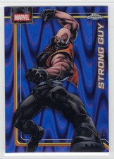 2026 Topps Chrome Marvel Purple Raywave Refractor /75 Card #170 - STRONG GUY