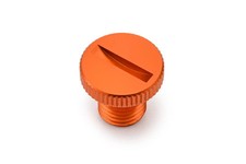 0641-0320 Blindstopfen Abdeckschraube für Spiegelgewinde M10x1,25 rechts orange