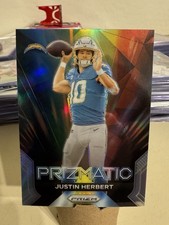 2023 Panini Prizm Prizmatic Silver Prizm Justin Herbert #11 Chargers NFL