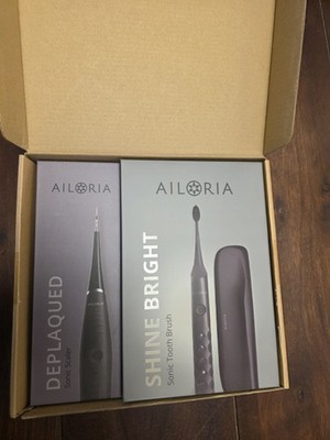 Ailoria Shine Bright Schallzahnbürste & Schallreinigungsgerät als Set