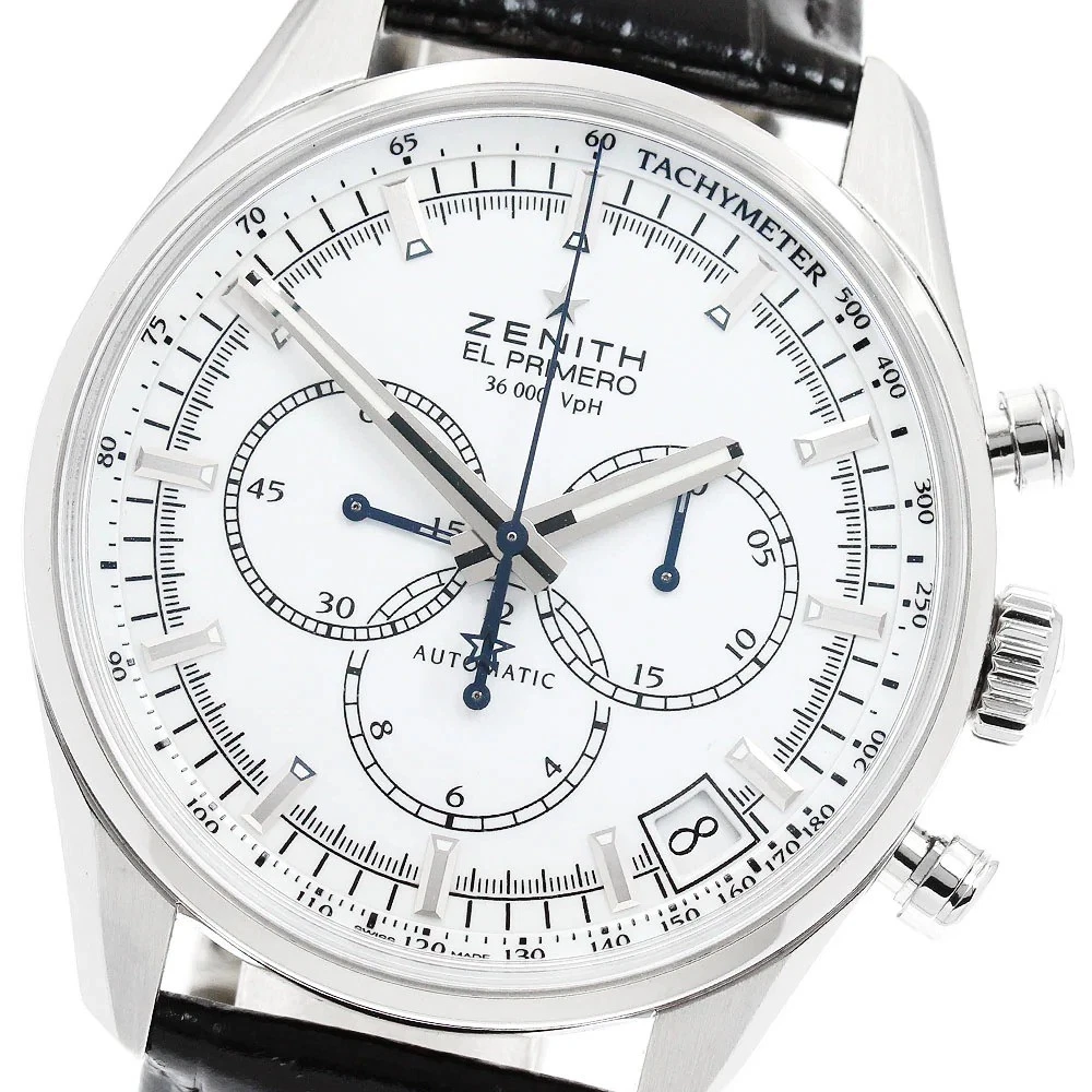 Zenith El Primero 36000VPH 03.2080.400/01.C494 Automatic Chronograph Black Dial