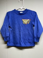 Vintage 80s Tonka Trucks Tonka Tuff Graphic Print Toddler T Shirt Boys Size 3T