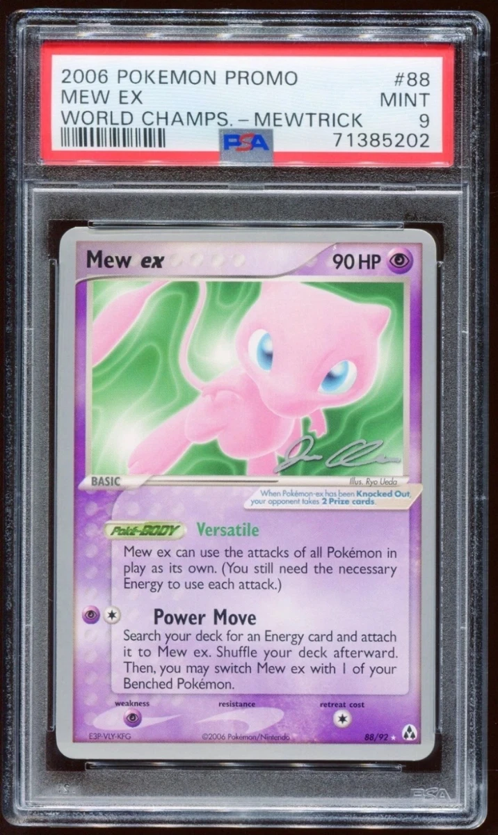 Mew Pokémon TCG Professional Sports Authenticator (PSA) Grade 9