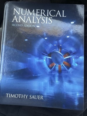 Numerical Analysis by Timothy Sauer (2019, Hardcover)