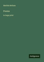 Matilda Betham | Poems | Taschenbuch | Englisch (2025) | In Large Print