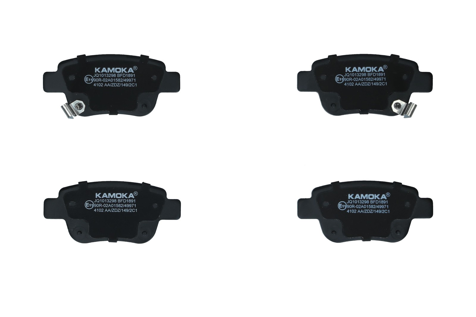 Fits KAMOKA UK�ADY HAMULCOWE JQ1013298 HAM PADS. REAR 2.0 VVTI/ 2.0D- ⭐UK Stock⭐