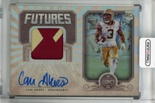 2020 Panini Legacy Cam Akers Futures Patch Autographs Rookie Year 381/399