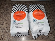 Amazon Fresh Decaf Colombia Coffee Whole Bean Medium Roast 12oz Pack of 2 13.33 per pound