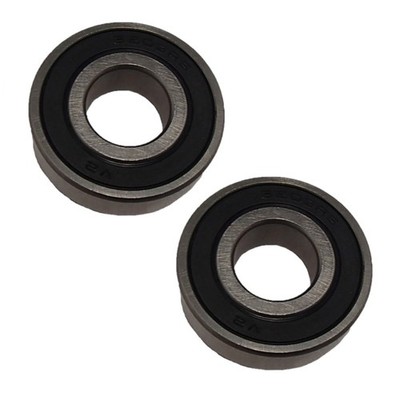 6203-2RS C3 Premium Sealed Ball Bearing, 17x40x12 (Qty. 2)