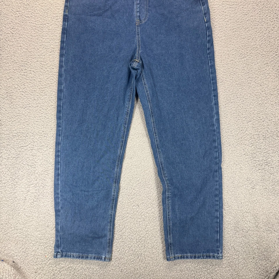 Mono con tirantes ajustable azul denim talla S sin marca para mujer Foto 2 de 4