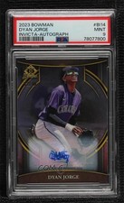 2023 Bowman Bowman Invicta Auto 82/99 Dyan Jorge #BI-14 PSA 9 MINT Auto 11oq