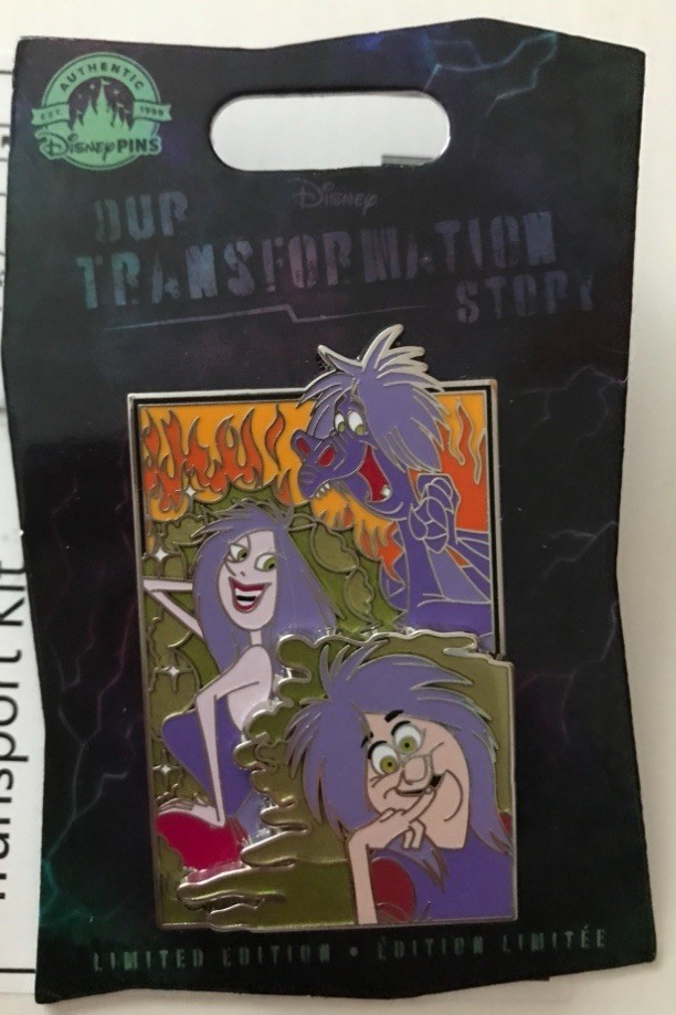Disney Parks Madam Mim Our Transformation Story Sword Stone LE 2750 Pin