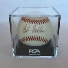 Bob Feller Autographed Baseball PSA DNA Authenticated