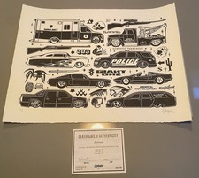 Mike Giant Slammed Art Print Signed AP Artist Proof X/10 COA