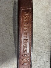 Harley Davidson Style leather belt