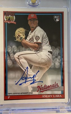 2026 Topps Series 1 - Baseball Stars Autographs Andry Lara #BSA-AL (AU, RC)
