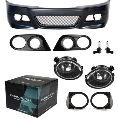 Sport Stoßstange vorne + Blenden + Nebelscheinwerfer für BMW E46 99-03 nicht M3