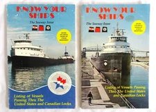 1983 & 1984 Know Your Ships – The Seaway Issue Paperback Books