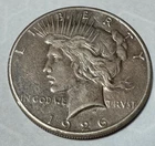(1) 1926 (P) Choice AU Peace Silver Dollar 90% - CH AU