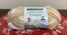 Brand New Bernat Softee Baby Cotton Yarn Skein Beach Baby Varg