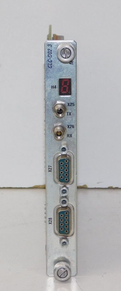 Tarjeta de entrada de unidad de controlador de movimiento Rexroth Indramat CLC-D02.3 DNF4 placa de módulo - Imagen 2 de 4