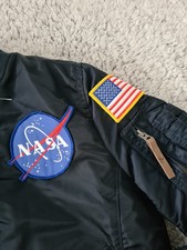 Alpha Industries Nasa Ma1 Bomber Jacket Size Xs