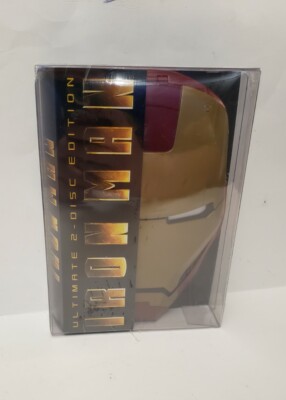 RARE! NEW! Disney IRON MAN Ultimate 2-disc Collector's Helmet Edition Mask DVD