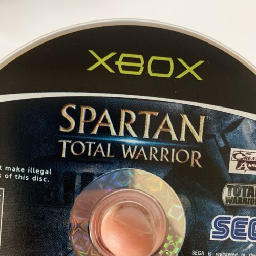 Spartan Total Warrior Original Xbox EB Games Store Kiosk Demo Disc Super Rare - Picture 12 of 13