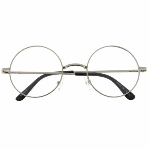 Gafas de sol hippy vintage inspiradas en John Lennon con lentes transparentes redondas - Imagen 13 de 15