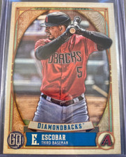 2021 Topps Gypsy Queen Base #193 Eduardo Escobar - Arizona Diamondbacks NM