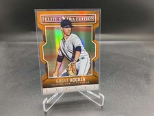 Grant Hockin 2014 Elite Extra Edition Status Orange #43 /10 Indians