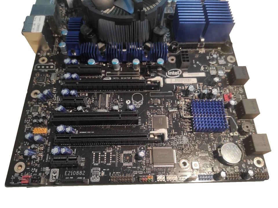 Intel Desktop Board DX58SO Core i7 CPU 950 3.0GHz 8GB Kingston KVR1066D3N7k2/4G - Bild 3 von 4