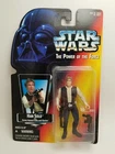 Star Wars POTF- Han Solo with Heavy Assault Rifle & Blaster - Red Card - 1995