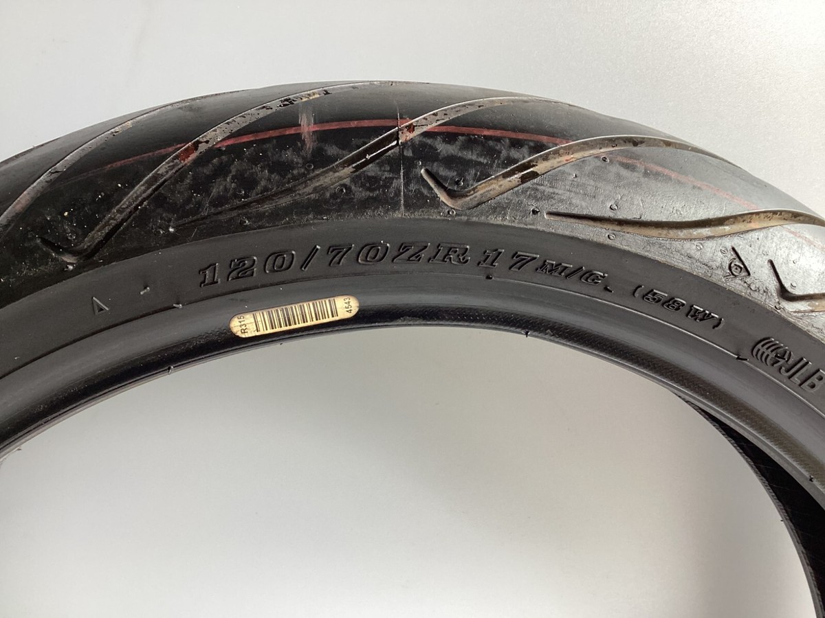Dunlop 120/70 Zr17 D222f (58w) Sportmax Front Tire | eBay