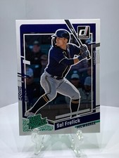 2023 Donruss Baseball Rated Prospects #33 Sal Frelick Milwaukee