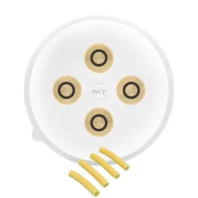 Filière POM/MESSING - Ziti / Maccheroni Glatt - Pour Philips Pastamaker Avance - Photo 1/4