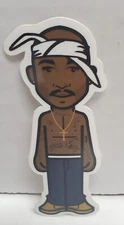 Tupac Shakur Vinyl Sticker Decal Cartoon. 2"